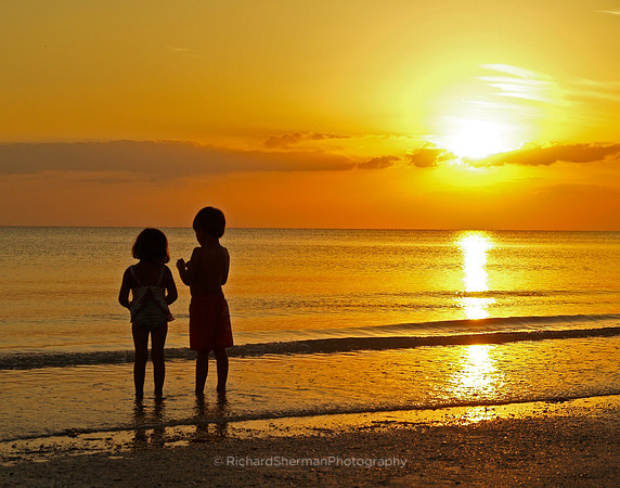 Kids Sunset