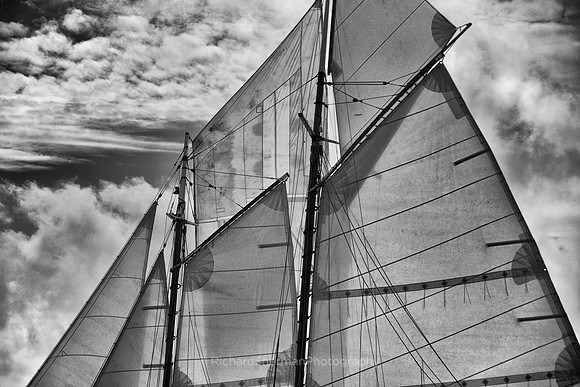 Sail Triangles BW