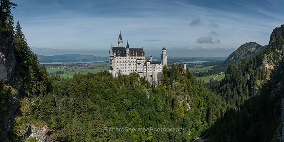 Neuschwanstein Castle, Pano