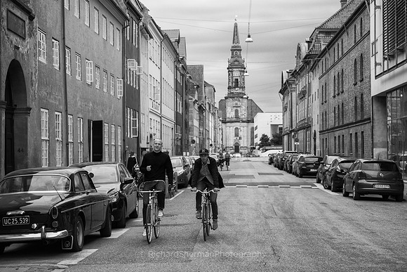 Copenhagen Ride BW