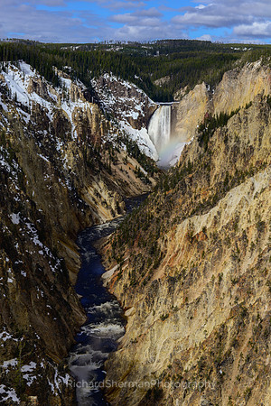 Yellowstone Lower Falls, Vertical