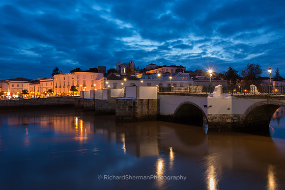Blue Night over Tavira