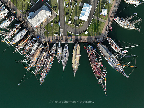 Nelson's Dockyard from Above
