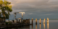 Fading Light on Lake Champlain, Pano