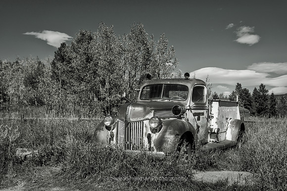 Mountain Truck BW