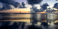 Morris Island Lighthouse, 2:1 Panorama