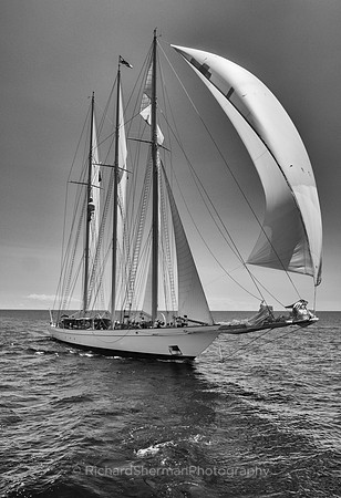 Running Downwind BW