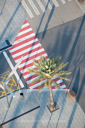 Candy Cane Crosswalk