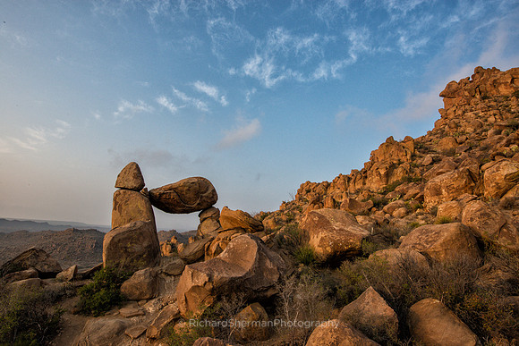 Balanced Rock in Big Bend