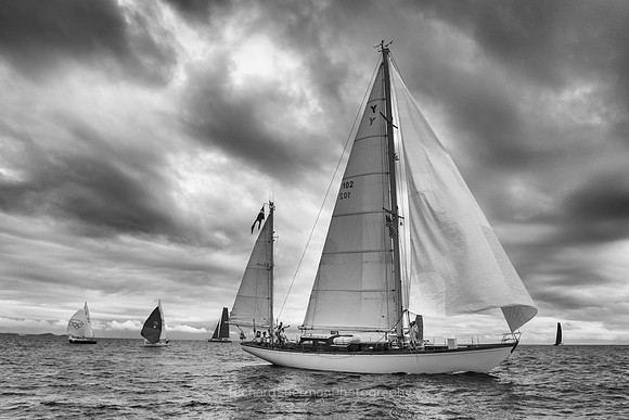 Below a Tempestuous Sky BW