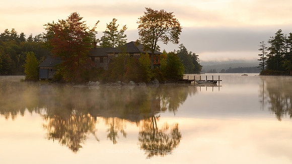 Autumn Fog Pano