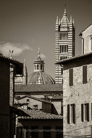 Florence Skyline BW