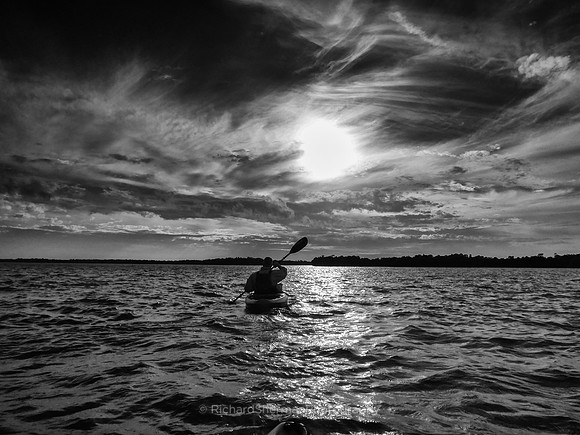 Kayaking Into the Sunset 1