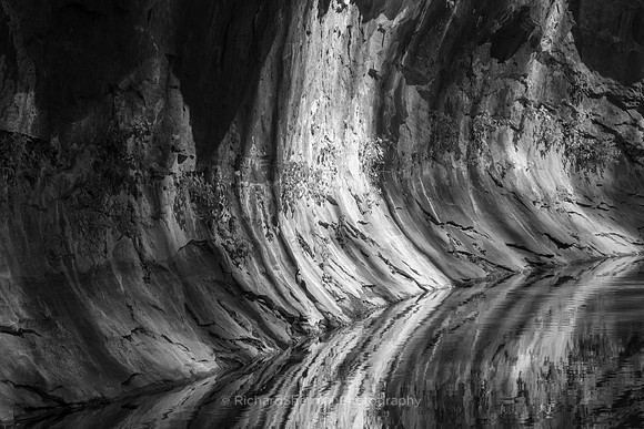 Oak Creek Canyon BW