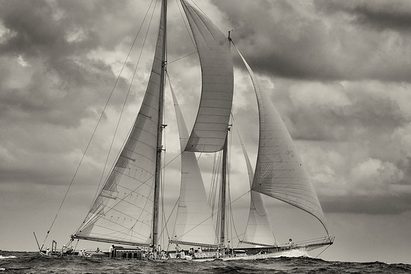New Sails, Old Seas BW