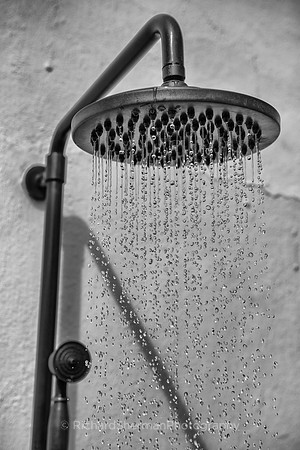 Outdoor Shower, BW