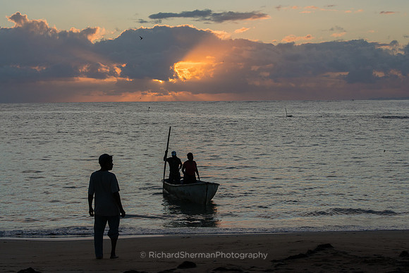 Night Fall, Dominican Republic