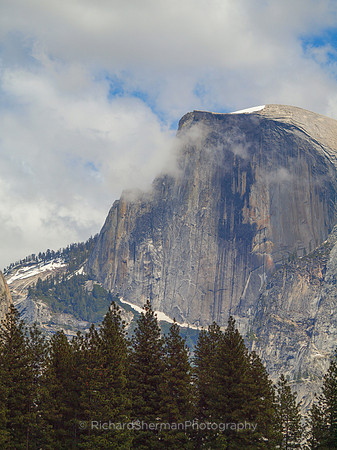 Half Dome, Vertical