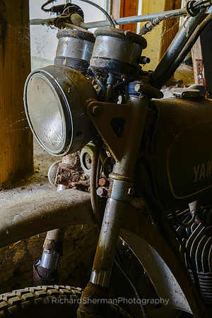 Dusty Motorcylce