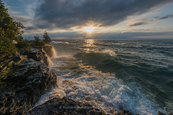 A Burst of Sun and Water
