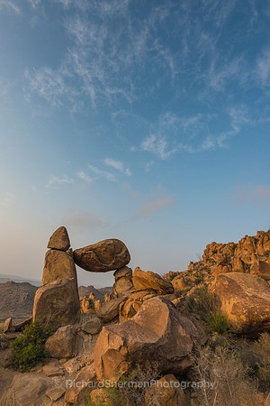 Balanced Rock in Big Bend, Vertical