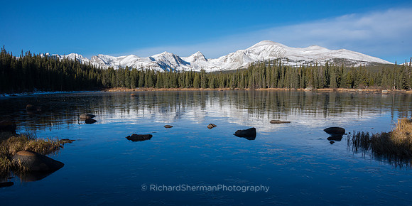 Colorado Ice Pond Pano