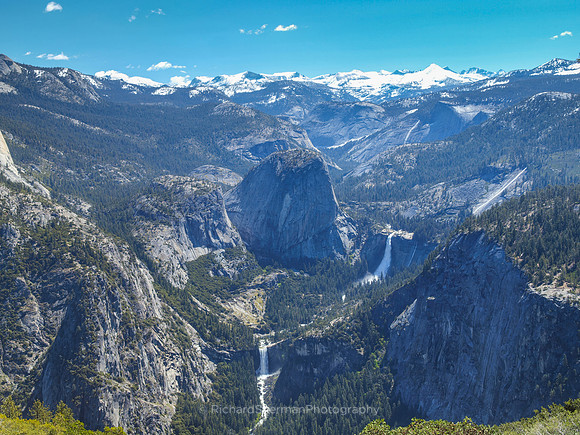 Vernal and Nevada Falls