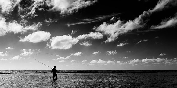 Bonefishing Culebra BW, Panorama
