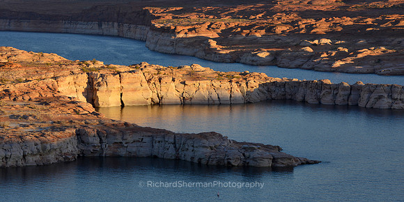 Fading Light Lake Powell Panorama