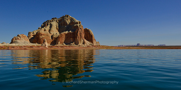 Lake Powell Reflections Panorama