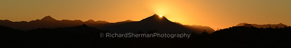 Phoenix Sunset, 6:1 Panorama