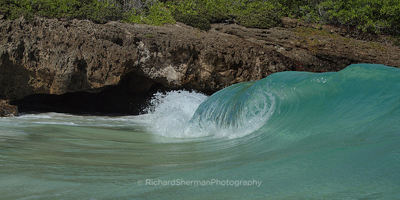 Caribbean Wave Pano