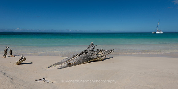 Deserted Beach, Pano